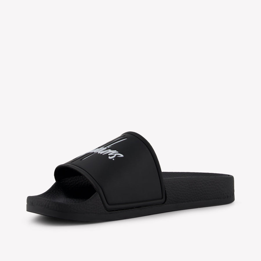 Malelions Ragazzi Pantofole Nero