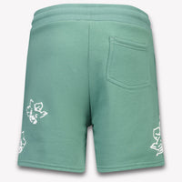 Croyez Kids Boys Shorts In Green