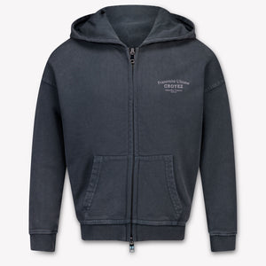 Croyez Kinder Jungen Strickjacke In Antraciet