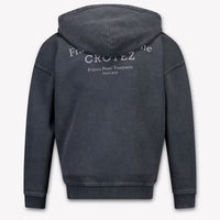 Croyez Kinder Jungen Strickjacke In Antraciet