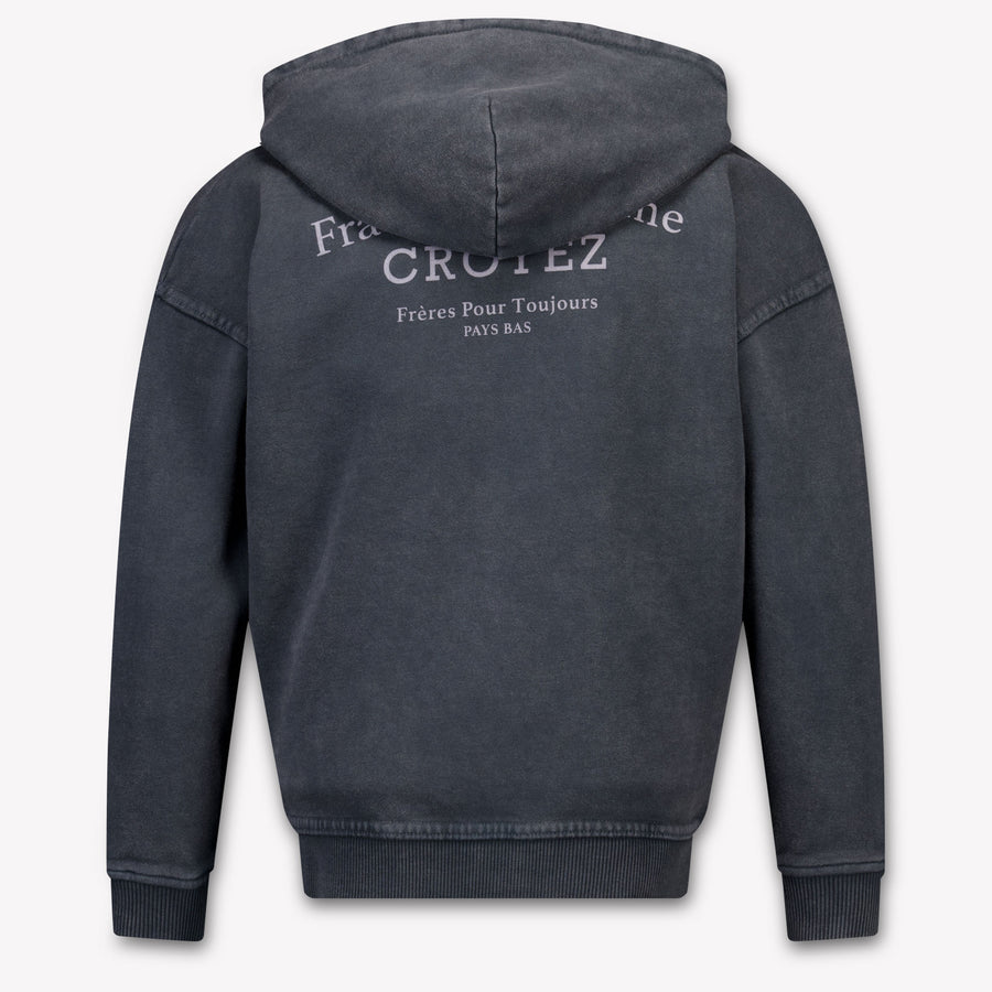 Croyez Kinder Jungen Strickjacke In Antraciet