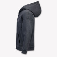 Croyez Kinder Jungen Strickjacke In Antraciet