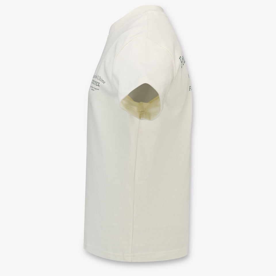 Croyez Kids Boys T-Shirt In OffWhite