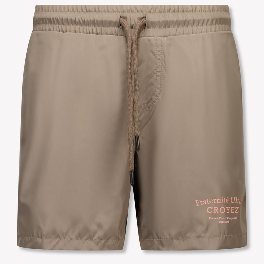 Croyez Boys Swimwear in Beige