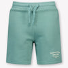 Croyez Kids Boys Shorts In Green