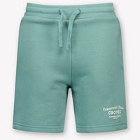 Croyez Kids Boys Shorts In Green