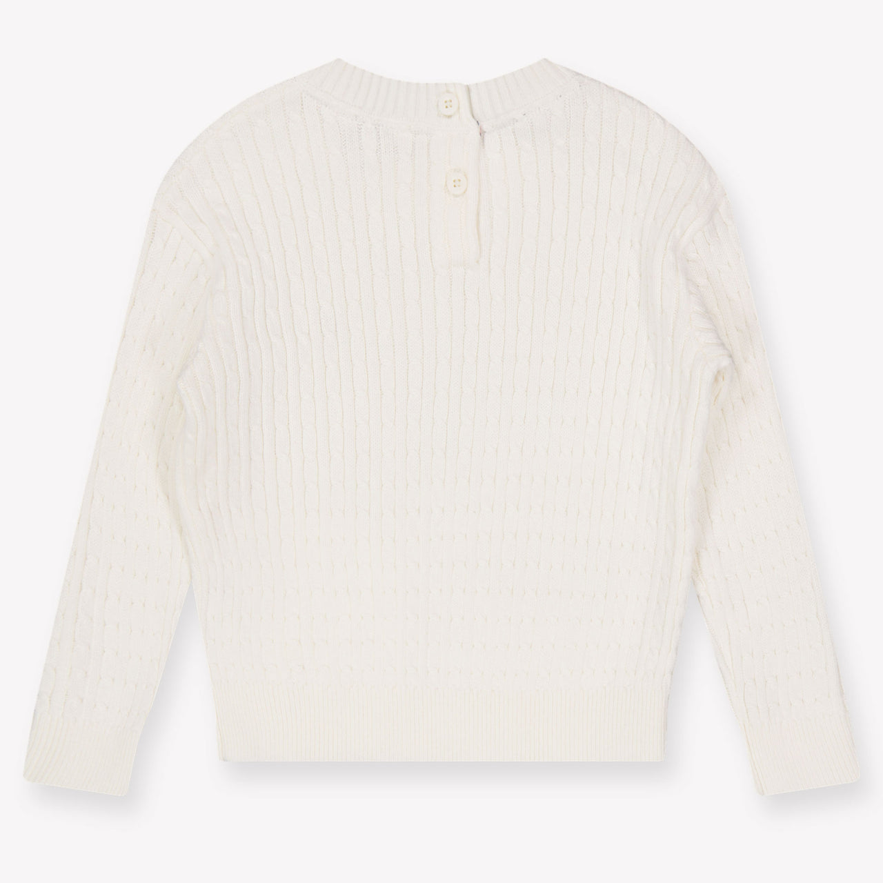 Tommy Hilfiger Bébé Filles Pull dans le blanc off