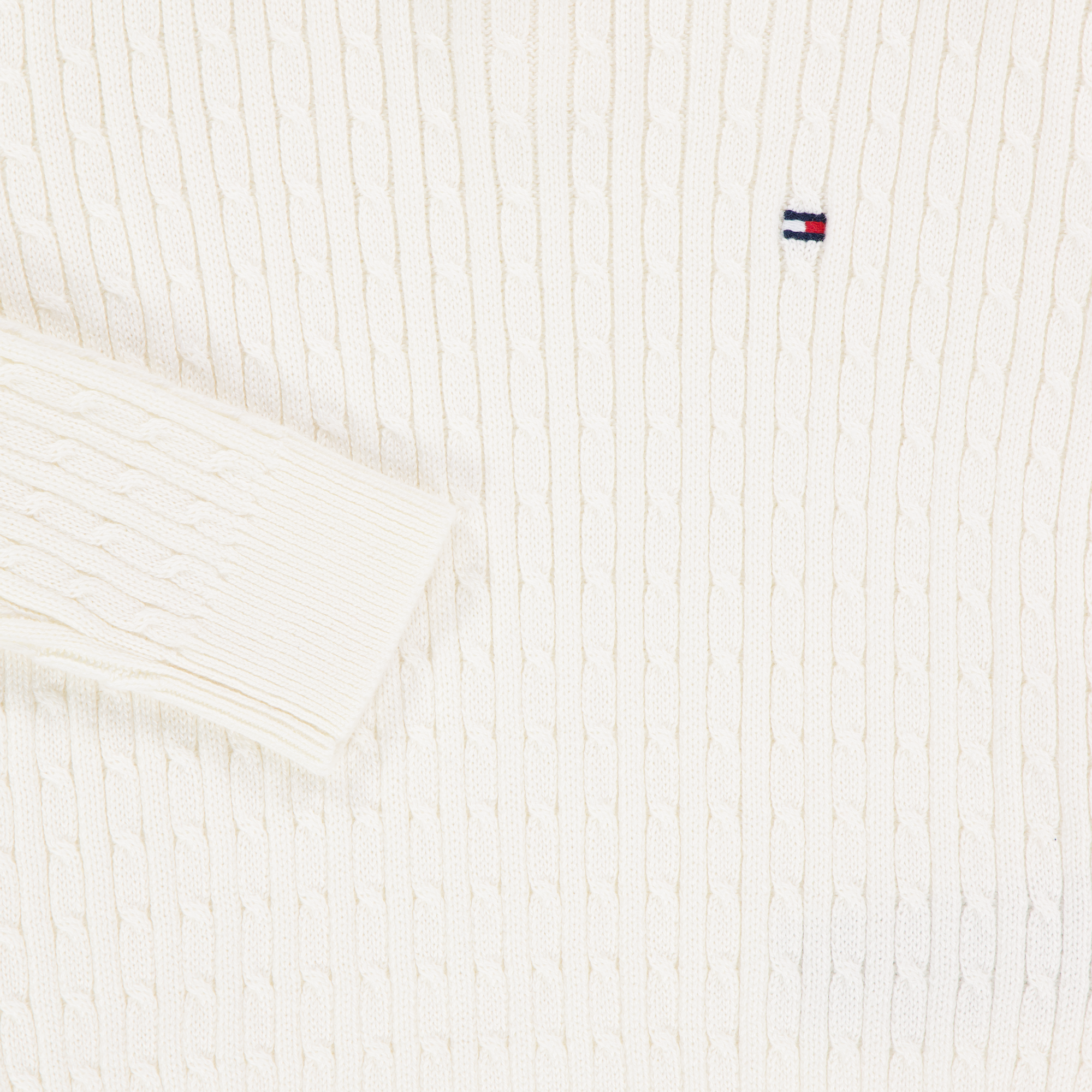 Tommy Hilfiger Bambino Ragazze Maglione in Off White