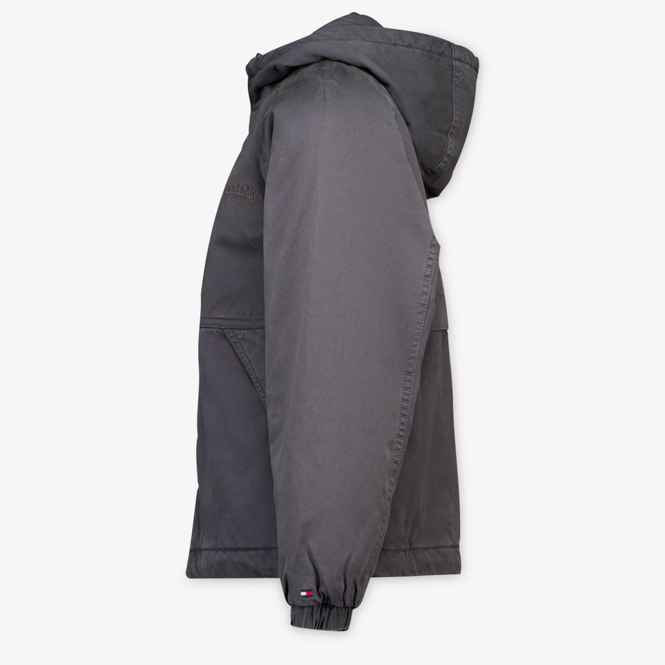 Tommy Hilfiger Niño Chicos Chaqueta Gris