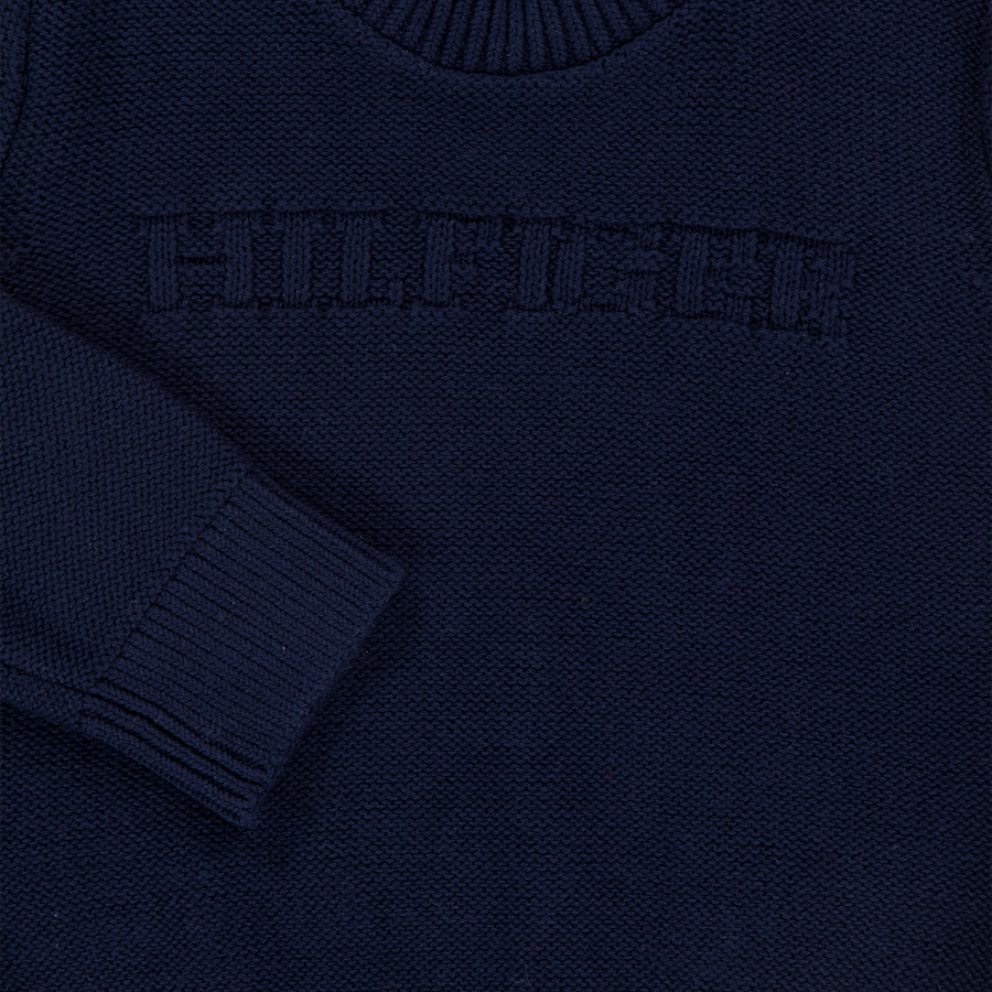 Tommy Hilfiger Bébé Garçons Pull Navy