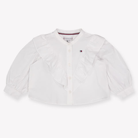 Tommy Hilfiger Baby Meisjes Blouse In Off White