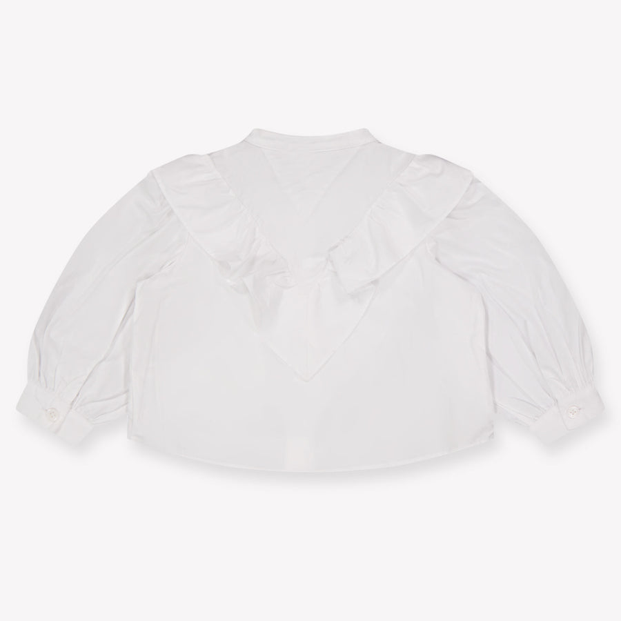 Tommy Hilfiger Baby Mädchen Bluse rein Grauweiß