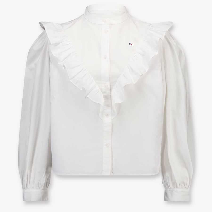 Tommy Hilfiger Enfant Filles Chemisier Blanc