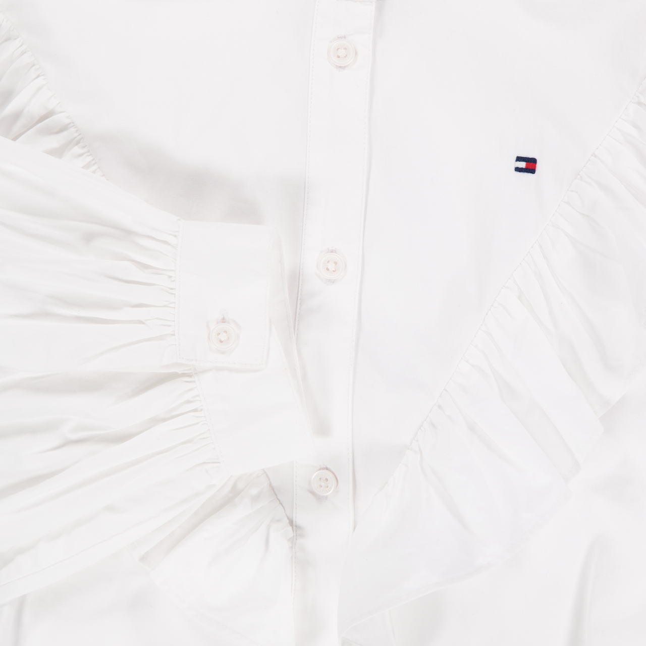 Tommy Hilfiger Enfant Filles Chemisier Blanc