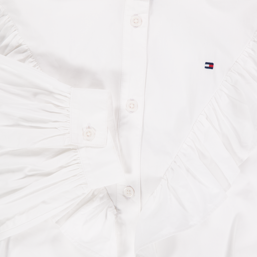 Tommy Hilfiger Enfant Filles Chemisier Blanc