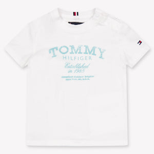Tommy Hilfiger Bébé Garçons T-shirt Blanc