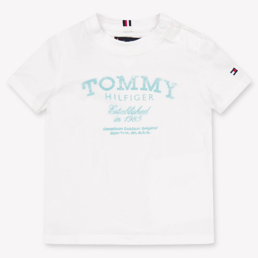 Tommy Hilfiger Bébé Garçons T-shirt Blanc