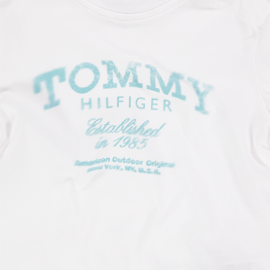 Tommy Hilfiger Bébé Garçons T-shirt Blanc
