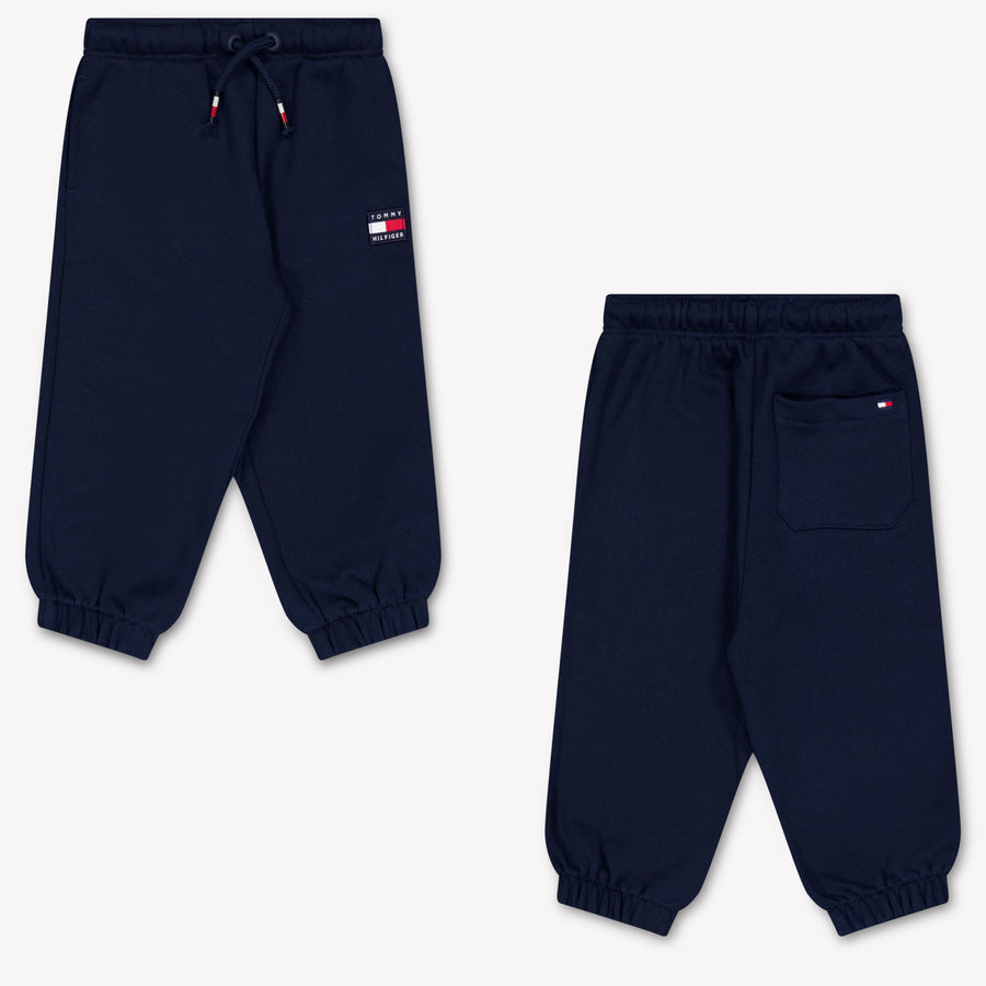 Tommy Hilfiger Bébé Unisexe Pantalon Navy