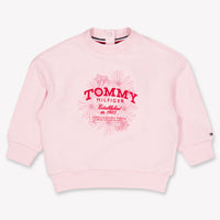 Tommy Hilfiger Bebé Chicas Suéter en Rosa claro
