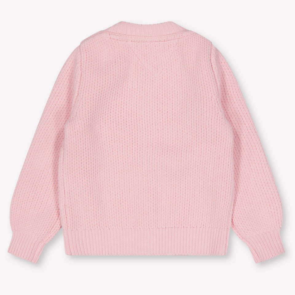 Tommy Hilfiger Bebé Chicas Chaleco Rosa claro