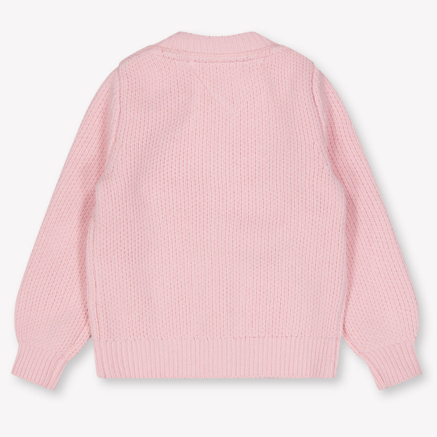 Tommy Hilfiger Baby Mädchen Weste Hellrosa
