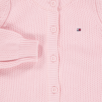 Tommy Hilfiger Baby Mädchen Weste Hellrosa