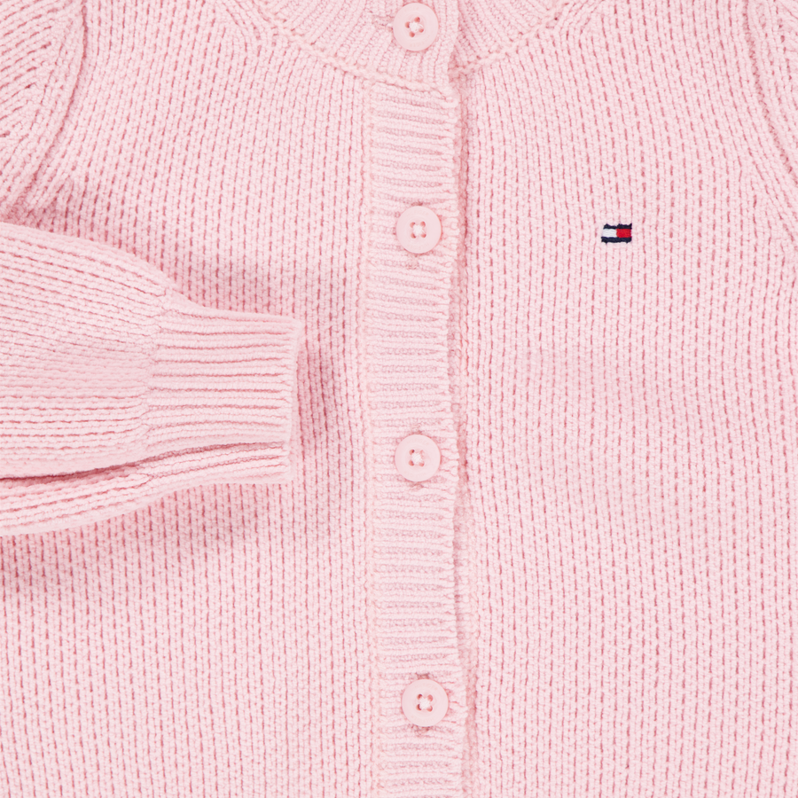 Tommy Hilfiger Baby Mädchen Weste Hellrosa