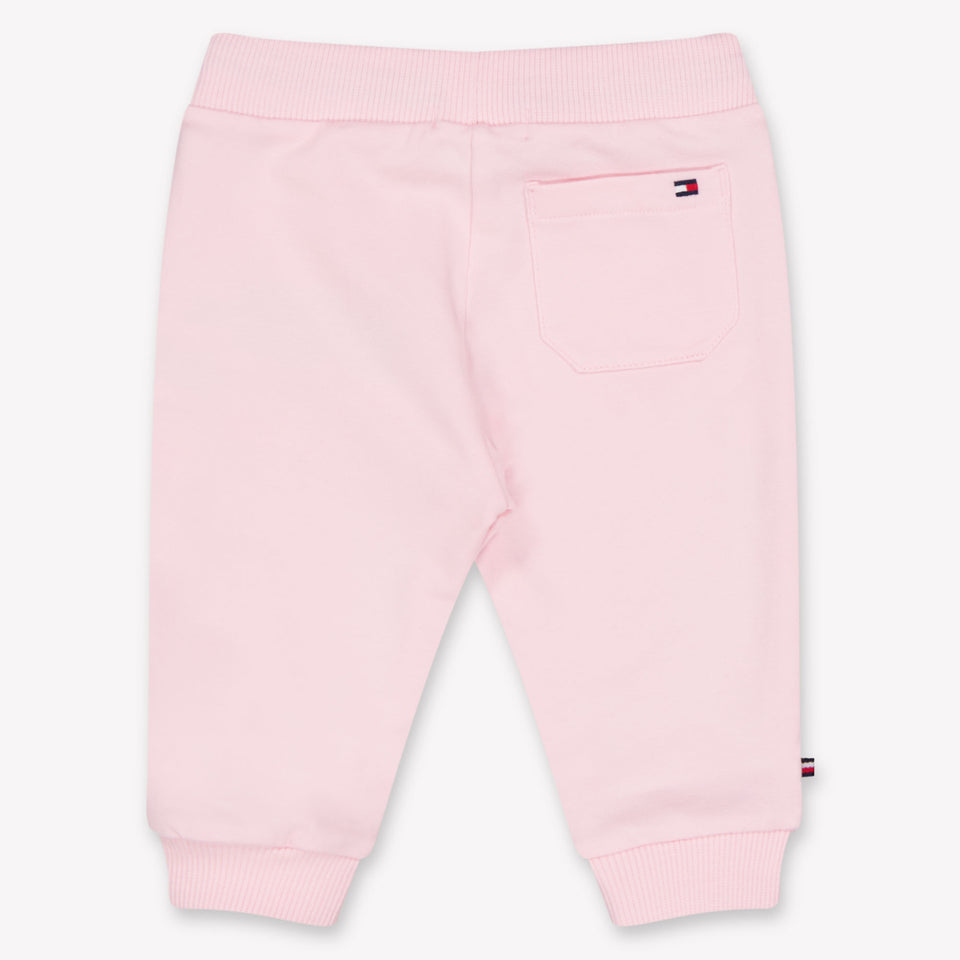 Tommy Hilfiger Baby Unisex Jogging Anzug in Hellrosa