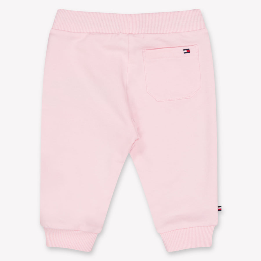 Tommy Hilfiger Baby Unisex Jogging Anzug in Hellrosa