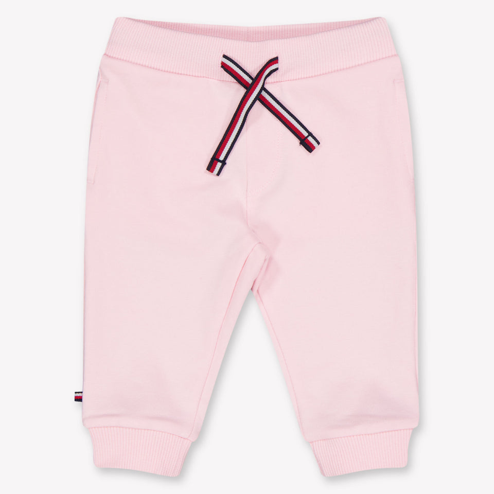 Tommy Hilfiger Baby Unisex Jogging Anzug in Hellrosa