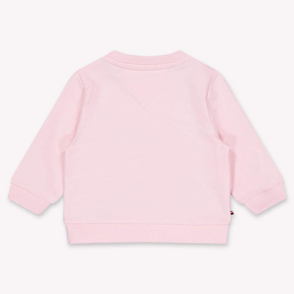 Tommy Hilfiger Baby Unisex Jogging Anzug in Hellrosa