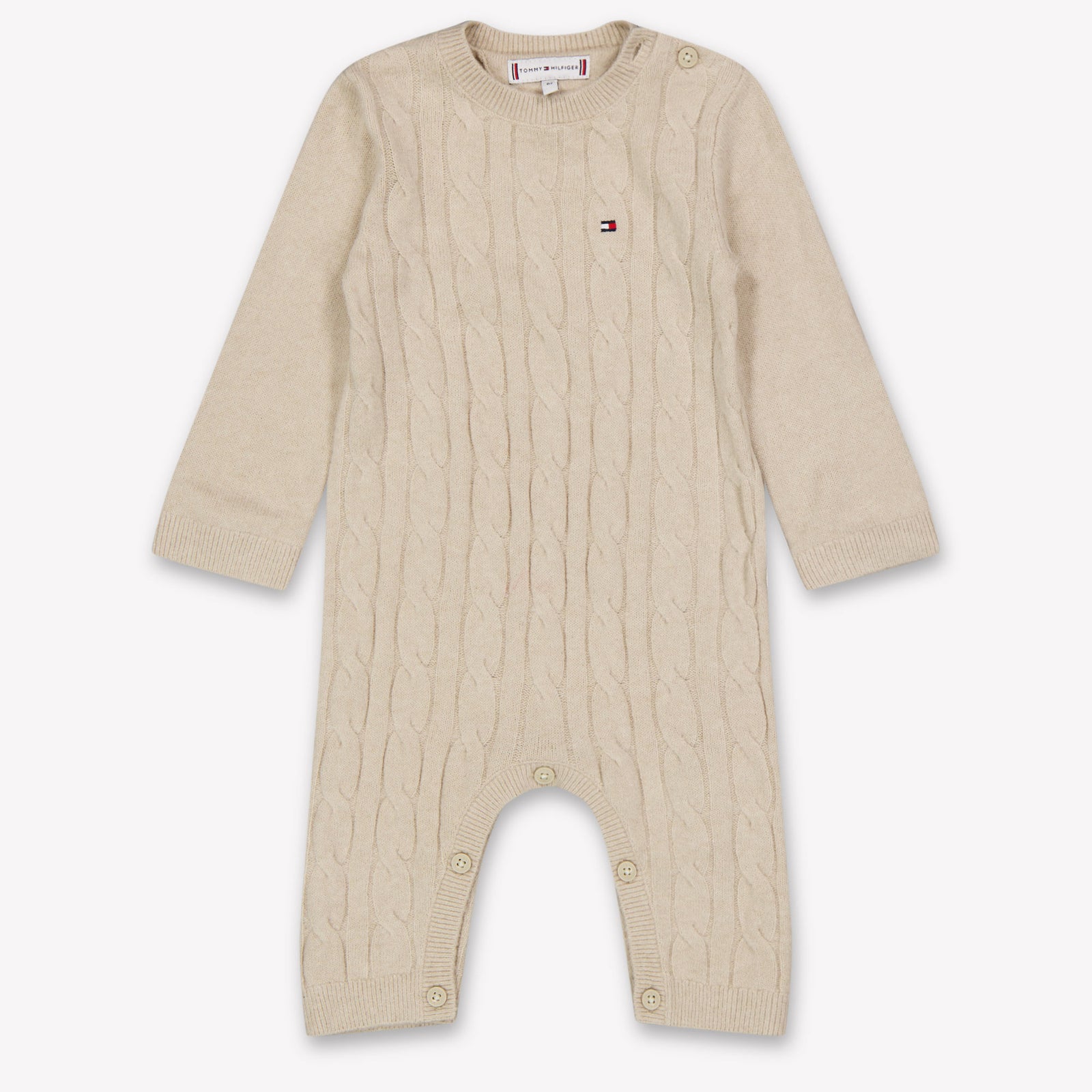 Tommy Hilfiger Bambino Unisex Tuta in scatola Beige Chiaro