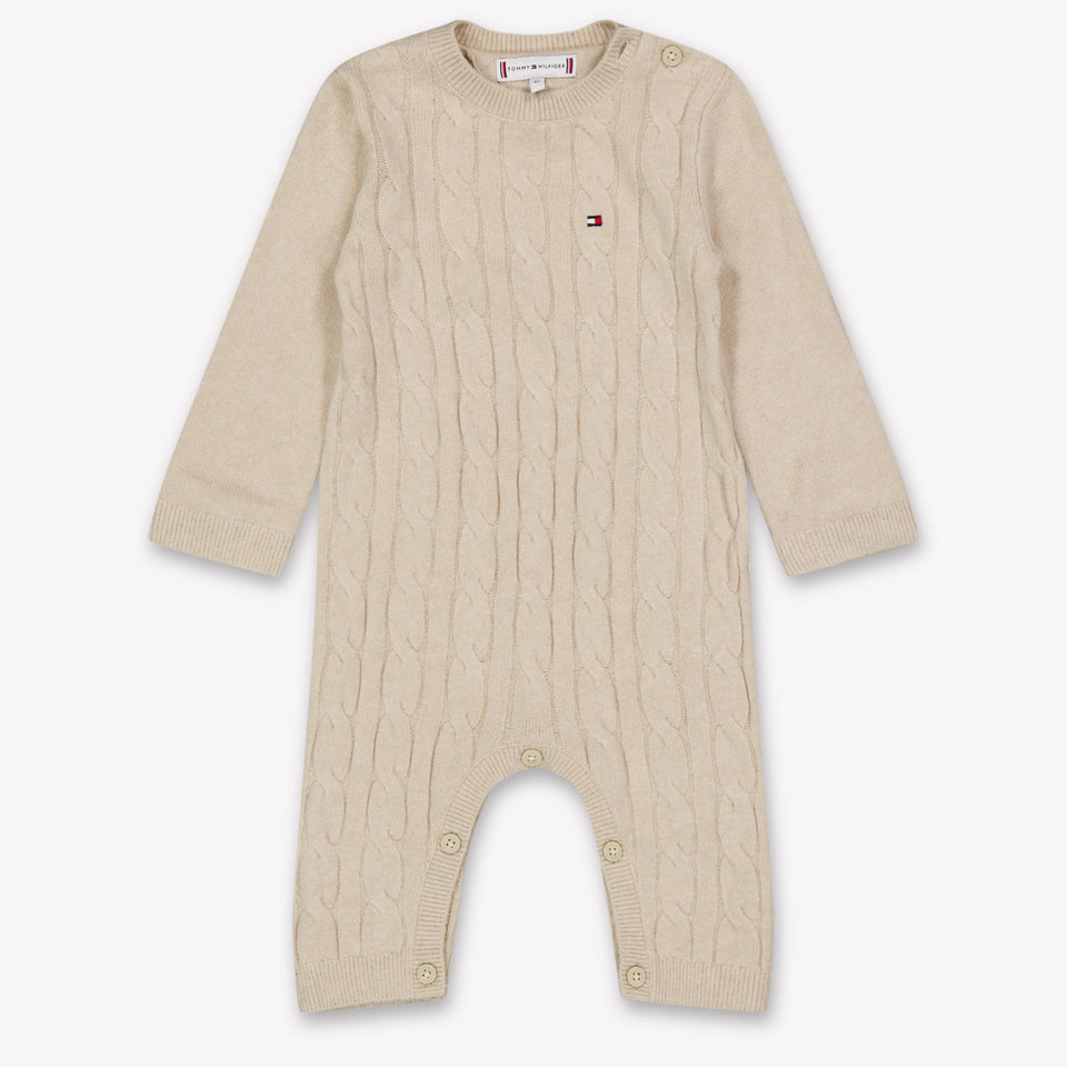Tommy Hilfiger Baby Unisex Spielanzug In Helles Beige