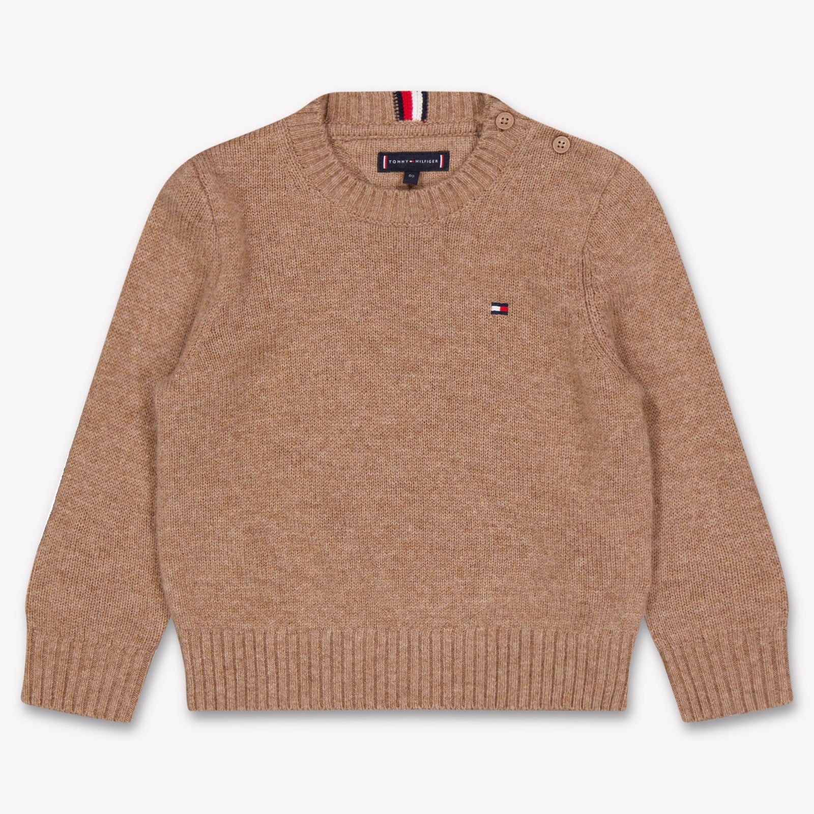 Tommy Hilfiger Bebé Chicos Suéter en Camel