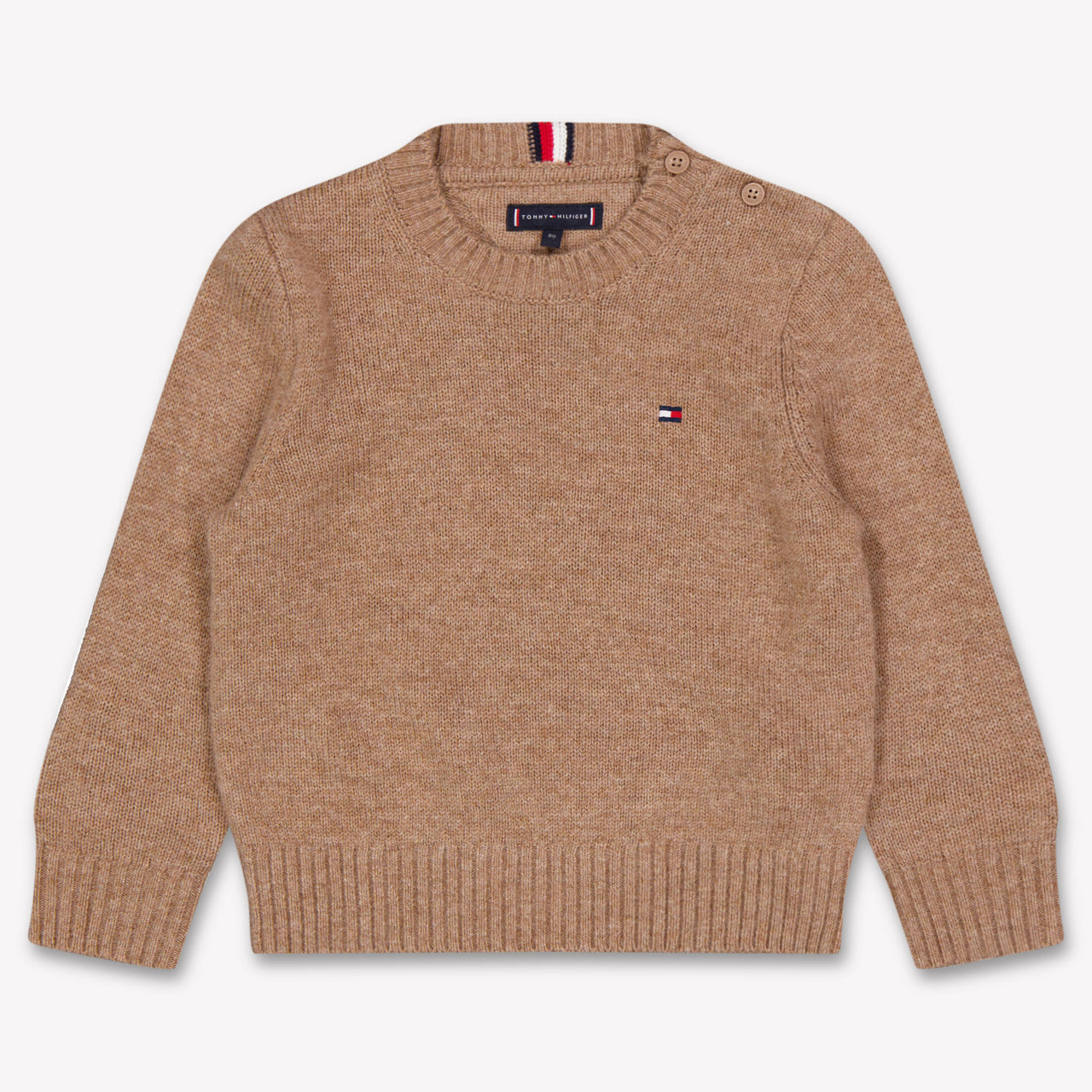 Tommy Hilfiger Bébé Garçons Pull Camel