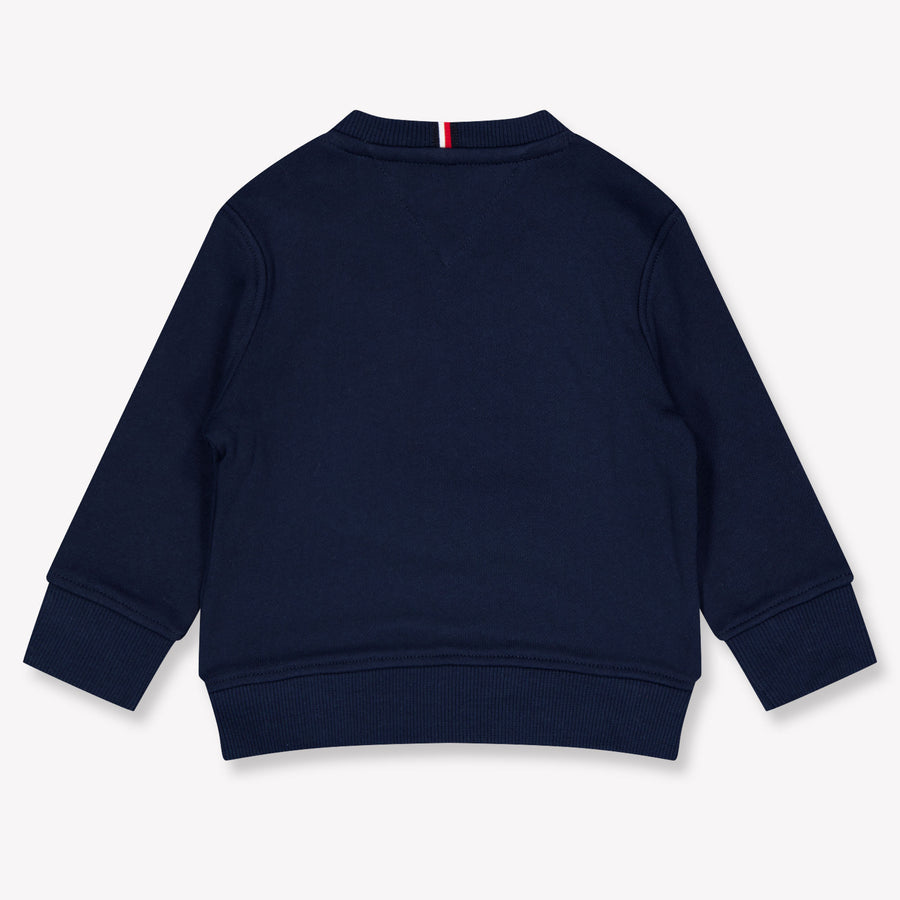 Tommy Hilfiger Bébé Unisexe Pull Navy