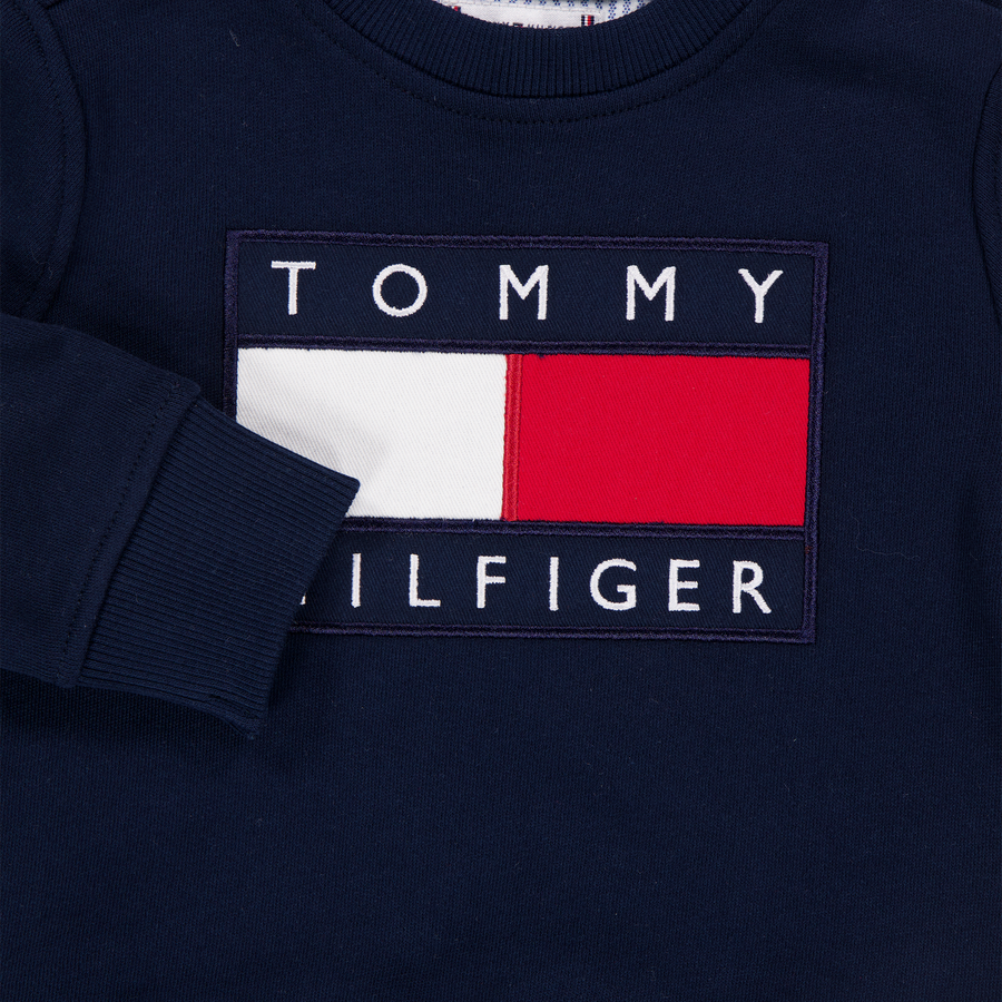 Tommy Hilfiger Bébé Unisexe Pull Navy