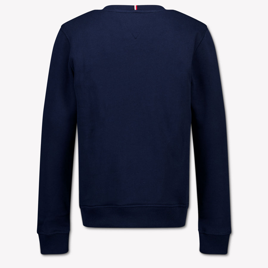 Tommy Hilfiger Kinder Unisex -Pullover in Marineblau