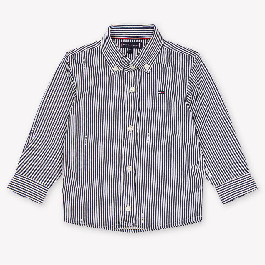 Tommy Hilfiger Bébé Garçons Chemisier Navy