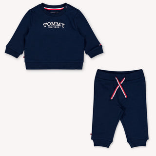 Tommy Hilfiger Bébé Unisexe Costume de jogging Navy