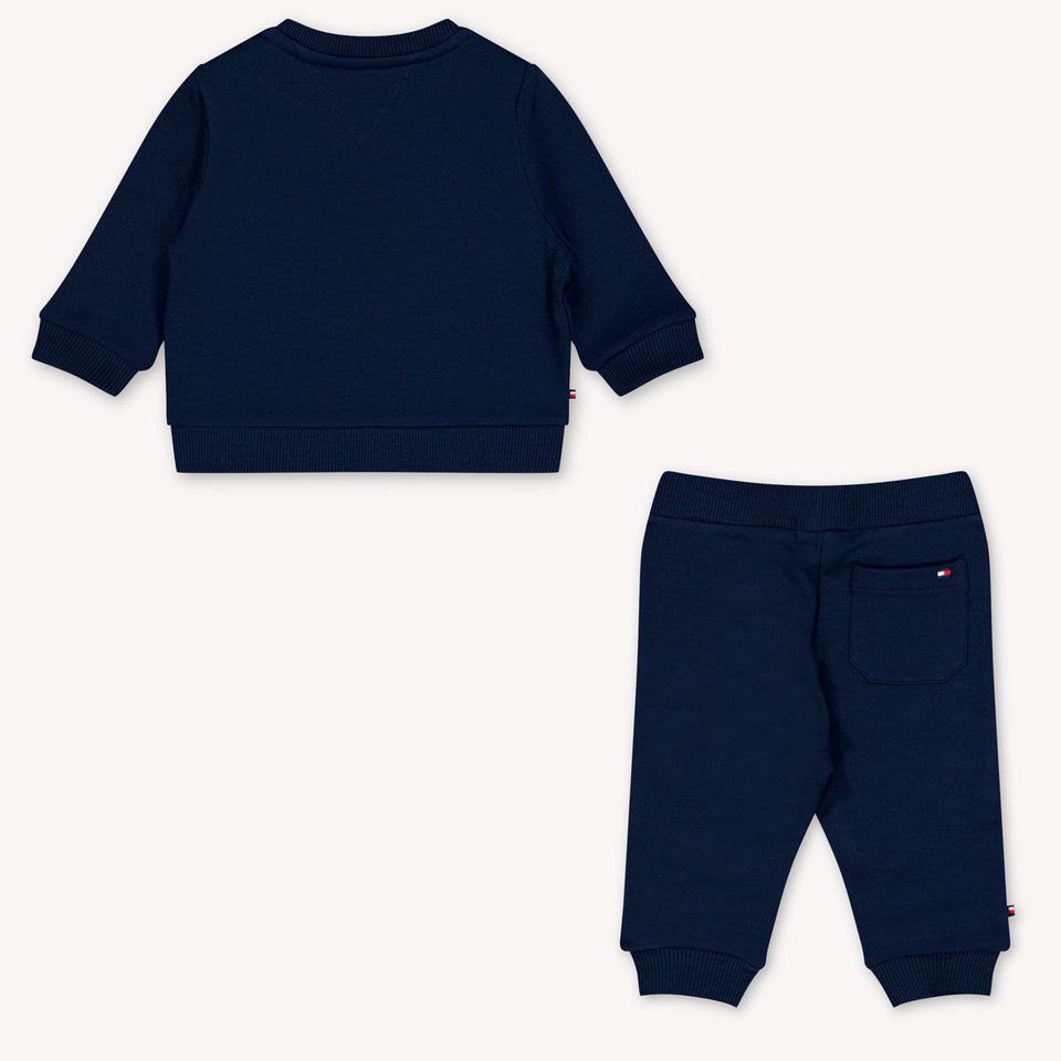 Tommy Hilfiger Bambino Unisex Abito da jogging Navy
