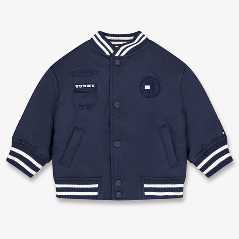 Tommy Hilfiger Baby Jongens Tussenjas In Navy
