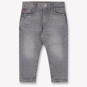 Tommy Hilfiger Bébé Garçons Jeans Gris