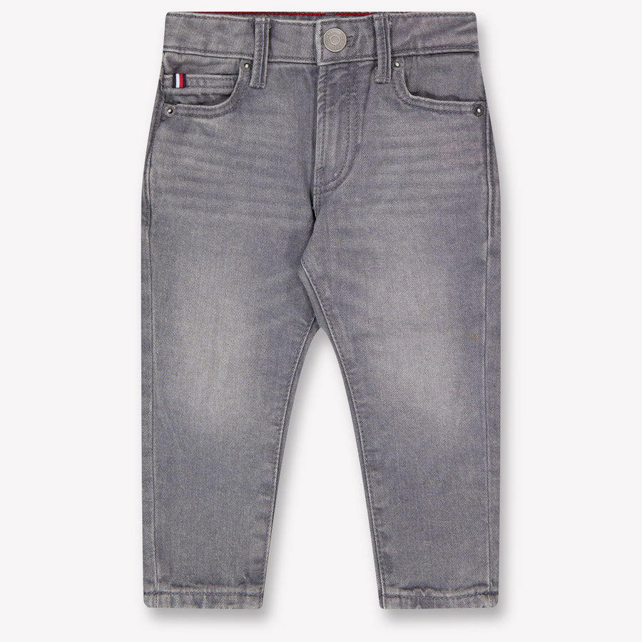 Tommy Hilfiger Bébé Garçons Jeans Gris