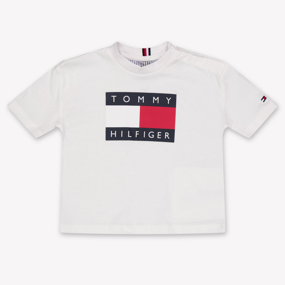 Tommy Hilfiger Bébé Garçons T-shirt Blanc