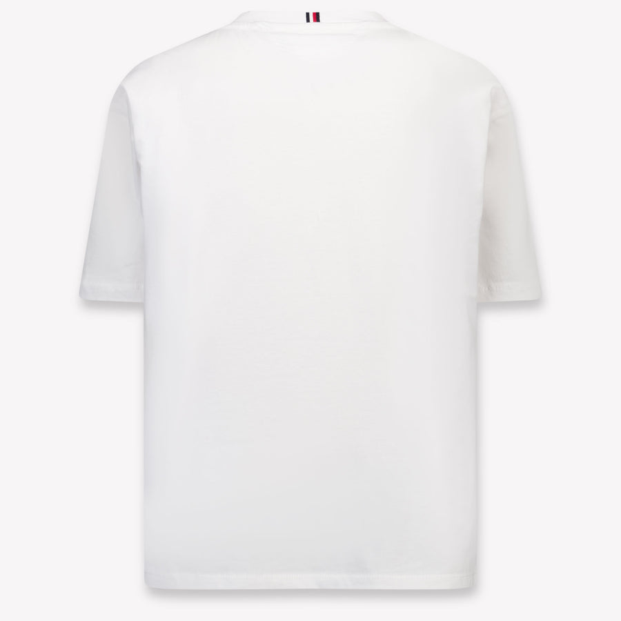 Tommy Hilfiger Niño Chicos Camiseta en Blanco