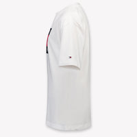 Tommy Hilfiger Niño Chicos Camiseta en Blanco