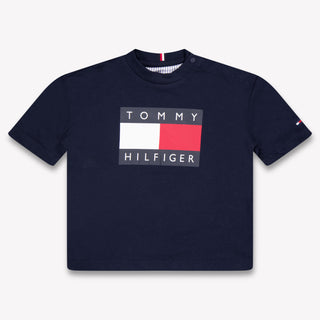 Tommy Hilfiger Bébé Garçons T-shirt Navy