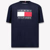 Tommy Hilfiger Niño Chicos Camiseta en Navy